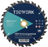 Tecwerk Tischkreiss&auml;geblatt AD 315mm Z.20 WZ Schnitt-B.3,2mm
