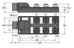 Turck Aktuator-/Sensor-Verteiler TB-6M12-4-CS12H