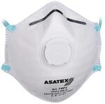 15 Stk. Asatex Atemschutzmaske FFP 2/V NR D m.Ausatemventil FMP2