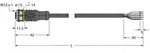 Turck Aktuator- u. Sensorleitung RKC5T-10/TEY
