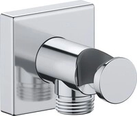 Duravit DU Wandanschlussbog. 55x102 Eckig Chrom HG UV0630010010