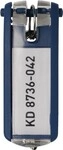 Durable Schl&uuml;sselanh&auml;nger Key Clip dunkelblau Ku. 195707
