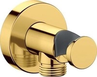 Duravit DU Wandanschlussbogen 55x102 Rund Gold P oliert UV0630009034