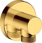 Duravit DU Wandanschlussbogen 55x80 Rund Gold Po liert UV0630008034