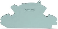 10 Stk. WAGO GmbH & Co. KG Abschlussplatte 1,5mm 2007-8893