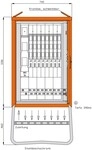 Walther Werke Gruppenverteilerschrank WGV0084