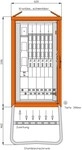 Walther Werke Gruppenverteilerschrank WGV0076
