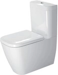 Duravit DU Stand-WC Kombi Happy D.2 630 mm Tiefs p&uuml;ler, f.SPK, Abg.Vario, wei&szlig;