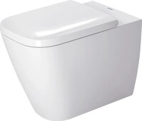 Duravit DU Stand-WC Happy D.2 570 mm Tiefsp&uuml;ler, Abg.waagr., BTW, wei&szlig;