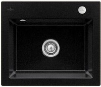 Villeroy & Boch VB Einbausp&uuml;le Subway 60 S 330902 600x510mm Rechteck Chromite