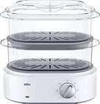 Braun Dampfgarer FS 5100 WH ws BRAUN FS5100WH