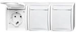 Busch-Jaeger Steckdose 3fach 2300/3 EWN-54 2CKA002084A0716