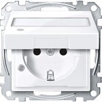 Merten SCHUKO-Steckdose aws/gl MEG2313-0325