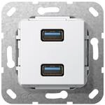 Gira USB 3.0 A 2fach rws 568403