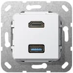 Gira HDMI USB 3.0 A Kabelpeit. 567903