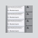 Siedle&S&ouml;hne Tasten-Modul TM 612-4 SM 200035528-00