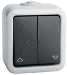 Peha Doppel-Taster 10A 250V gr D 629 T WAB 00390911