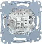 Merten Doppeltaster-Einsatz 2S MEG3155-0000