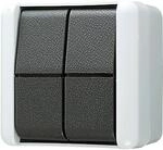 Jung Doppel-Taster 10AX 250V 835 W 835W