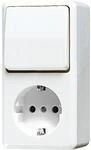Jung SCHUKO-Steckdose 676 A WW 676AWW