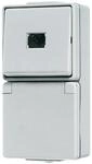 Jung Taster-/SCHUKO-Kombination 671 W 671W