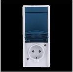 Busch-Jaeger Kombination SCHUKO 2601/6/20 EBW-53 2CKA001684A0330
