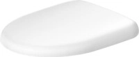 Duravit DU WC-Sitz Architec mit SoftClose Scharn iere edelstahl, wei&szlig;