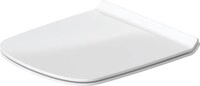 Duravit DU WC-Sitz DuraStyle mit SoftClose Schar niere edelstahl, wei&szlig;