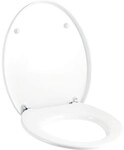 Geberit GE Cleo WC-Sitz, wei&szlig; Scharniere verchromt Geberit Vertriebs 573660000