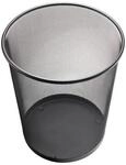 Helit Papierkorb 15l H280x&Oslash;267mm m.Lochdekor STA schwarz H2518595