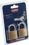 Abus Zylindervorhangschloss 45/40 Twins B/SB Schlossk&ouml;rper-B.39mm MS gl.