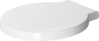 Duravit DU WC-Sitz Starck 1 wei&szlig; Scharniere edel stahl 0065810000