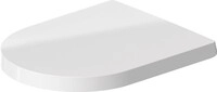 Duravit DU Me by Starck WC-Sitz o. Absenk. Wei&szlig; 0020010000