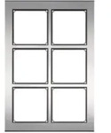 Elcom T&uuml;rstation edelstahl FMO-6/2EM