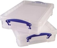 Really Useful Box Aufbewahrungsbox 4C 39x8,8x24cm 4l transparent 123211603
