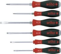 Wiha Schraubendrehersatz 530 HK6 6-tlg.Schlitz/PH Mehrkomponentengriffen 21250