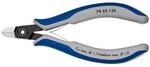 Knipex Pr&auml;zisions-Elektronik-Seitenschneider L.125mm Form 2 Facette nein pol.