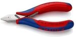 Knipex Elektronikseitenschneider L.115mm Form 5 Facette ja,kl.2K-H&uuml;lle