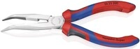 Knipex Flachrundzange L.200mm verchr.40Grad gew.Comfort-Griff Knipex-Werk
