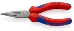 Knipex Flachrundzange L.140mm flach/rund ger.pol.Mehrkomp.-H&uuml;llen Knipex-Werk