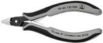 Knipex Pr&auml;zisions-Elektronik-Seitenschneider L.125mm Form 4 Facette nein pol.