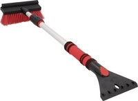 Nigrin Eisschaber m.Schneebesen 2in1 Tele Eisschabkante 115mm L.60cm