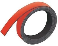 Franken Magnetband M802 01 10mmx1m 1mm rot Franken Plastik 152037330