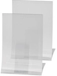 Sigel Tischaufsteller TA160 DIN A4 klappbar glasklar 2 St./Pack. 154210803