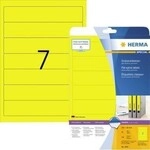 Herma Ordneretikett 5091 kurz/schmal sk gelb 140 St./Pack. 129245410