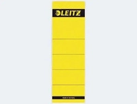 Leitz 120027910, Leitz Ordneretikett 16420015 kurz/breit Papier gelb 10 St./Pack.