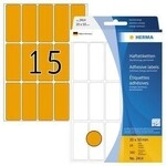 Herma Vielzwecketikett 2414 20x50mm leucht.or 360 St./Pack. 129206128