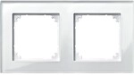 Merten Rahmen Glas 2f.bril/ws 489219