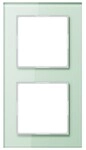 Jung Glasrahmen 2-fach mt/ws AC 582 GL WMT AC582GLWMT