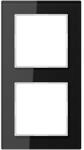 Jung Glasrahmen 2-fach sw AC 582 GL SW AC582GLSW